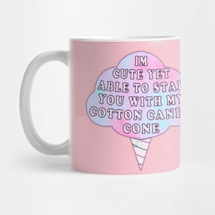 Pastel Goth cotton candy cone cute Mug